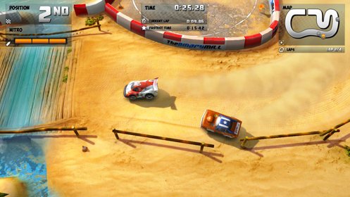 Скриншот Mini Motor Racing EVO №2