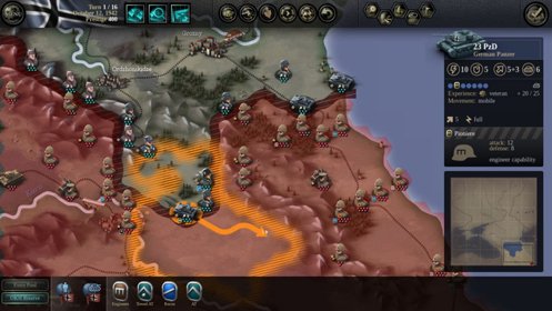 Скриншот Unity of Command: Stalingrad Campaign №3