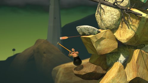 Скриншот Getting Over It with Bennett Foddy №2