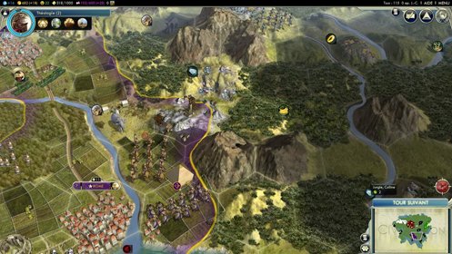 Скриншот Sid Meier's Civilization V - Scrambled Nations Map Pack №1