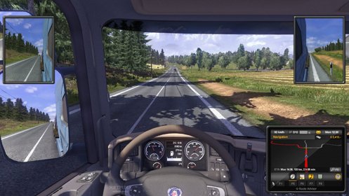 Скриншот Euro Truck Simulator 2 №1
