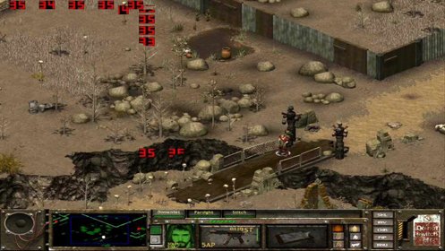 Скриншот Fallout Tactics: Brotherhood of Steel №1