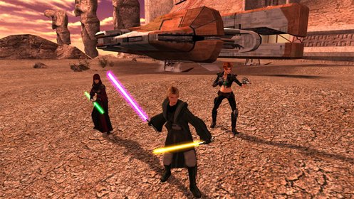 Скриншот Star Wars: Knights of the Old Republic 2 №1