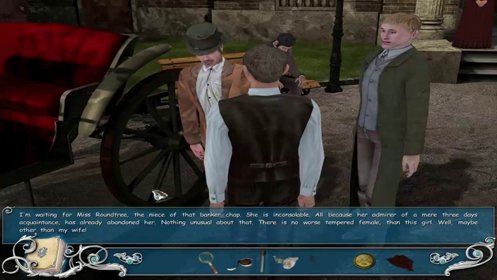 Скриншот Sherlock Holmes: The Silver Earring №3