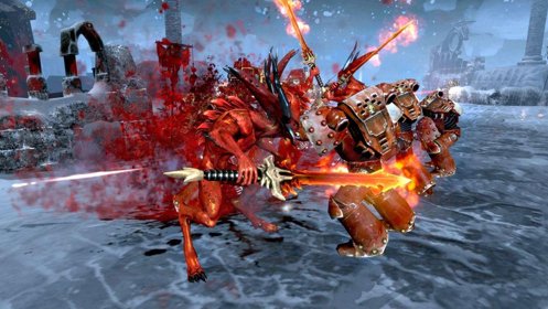 Скриншот Warhammer 40,000: Dawn of War II Chaos Rising №3