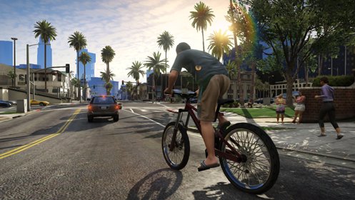 Скриншот Grand Theft Auto 5 Premium Edition №1