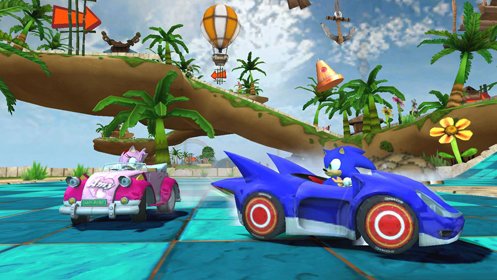 Скриншот Sonic & SEGA All-Stars Racing №1