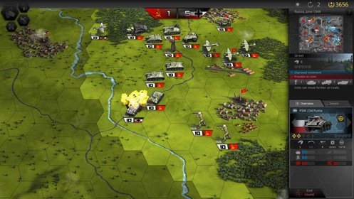 Скриншот Panzer Tactics HD №3