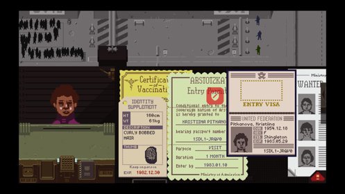 Скриншот Papers, Please №1
