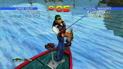 Скриншот SEGA Bass Fishing №3