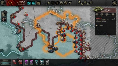 Скриншот Unity of Command: Stalingrad Campaign №2