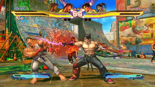 Скриншот Street Fighter X Tekken №2