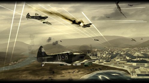 Скриншот Combat Wings: Battle of Britain №1