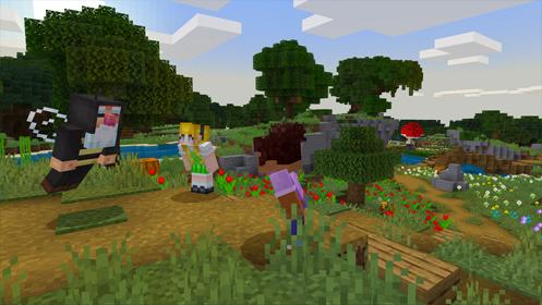Скриншот Minecraft ПОЛНАЯ ВЕРСИЯ + 450 игр №1