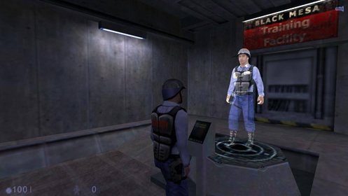 Скриншот Half-Life: Blue Shift №1